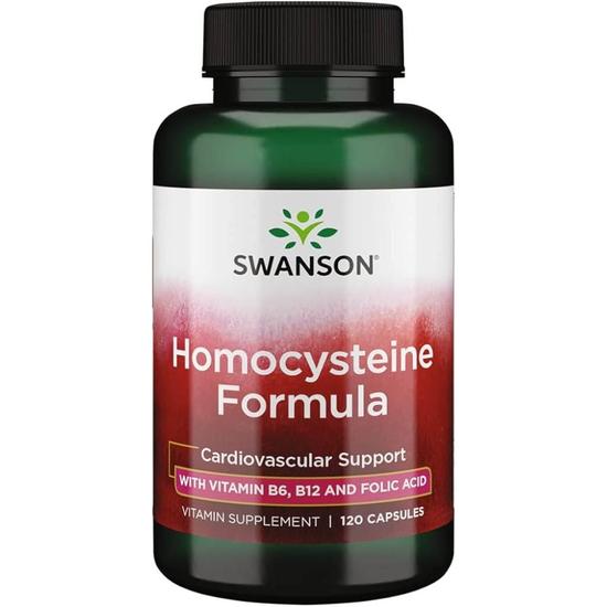 Swanson Homocysteine Formula Capsules 120 Capsules