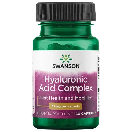 Swanson Hyaluronic Acid Complex 33mg Capsules 60 Capsules