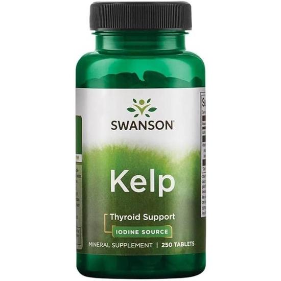 Swanson Kelp Iodine Source Tablets 250 Tablets