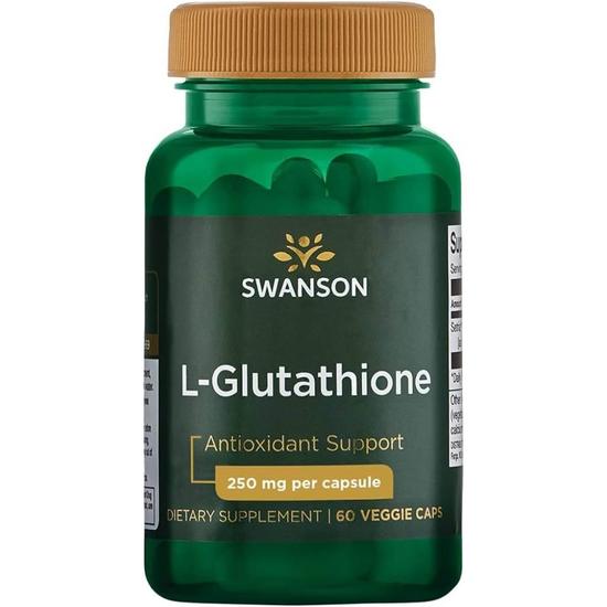 Swanson L-Glutathione 250mg Capsules 60 Capsules