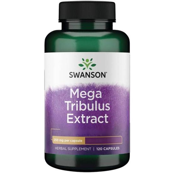 Swanson Mega Tribulus Extract 250mg Capsules 120 Capsules