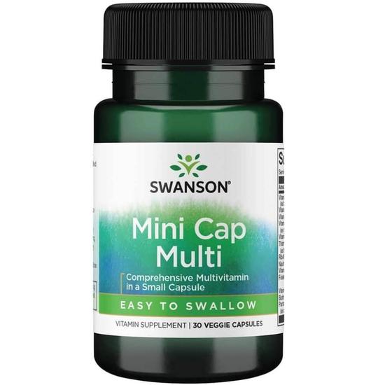 Swanson Mini Cap Multi Capsules 30 Capsules