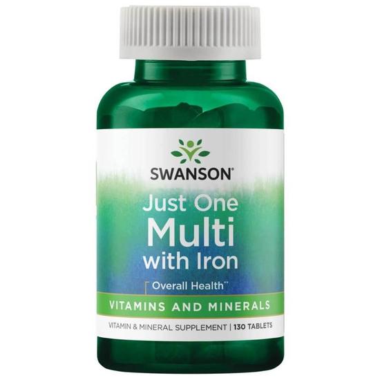 Swanson Multi With Iron Century Formula Tablets 130 Tablets