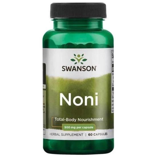 Swanson Noni 500mg Capsules 60 Capsules