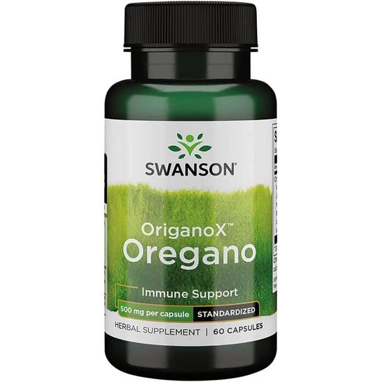 Swanson OriganoX Oregano 500mg Capsules 60 Capsules