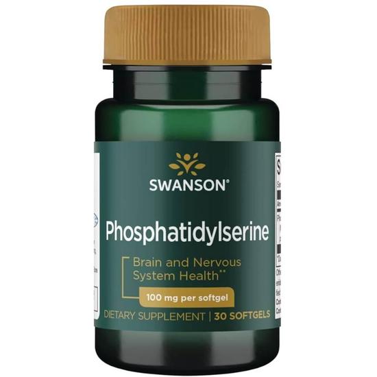 Swanson Phosphatidylserine 100mg Softgels 30 Softgels