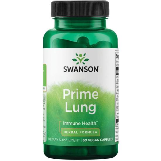 Swanson Prime Lung Capsules 60 Capsules