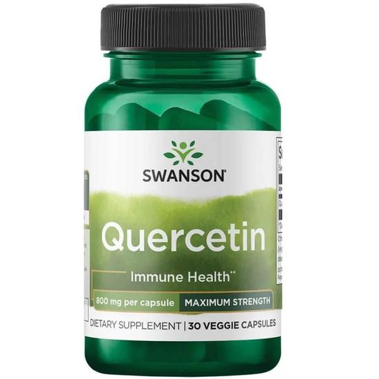 Swanson Quercetin Maximum Strength Capsules 30 Capsules