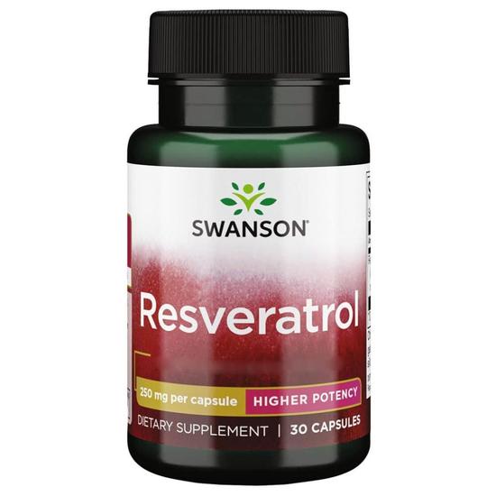 Swanson Resveratrol 250mg Capsules 30 Capsules