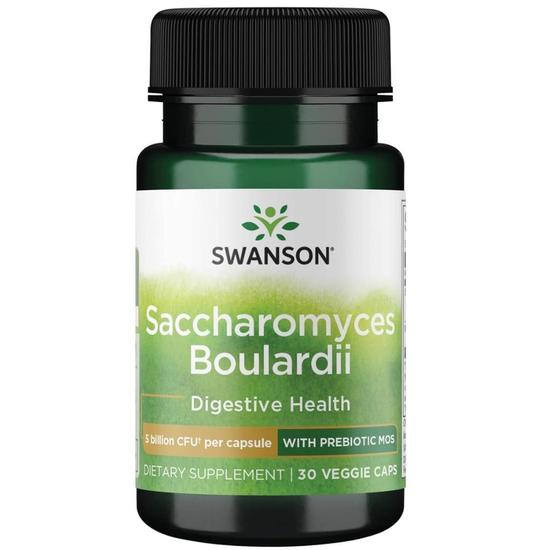 Swanson Saccharomyces Boulardii Capsules 30 Capsules