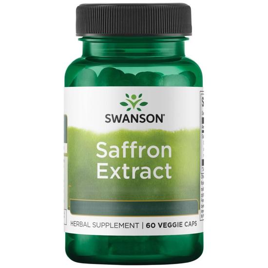 Swanson Saffron Extract Capsules 60 Capsules