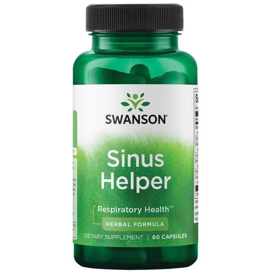 Swanson Sinus Helper Capsules 60 Capsules