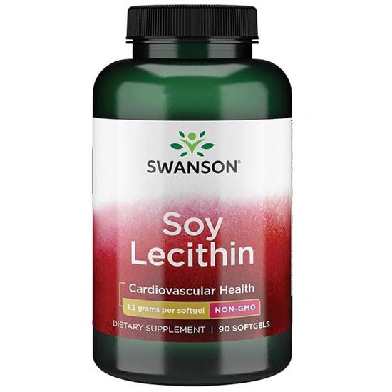 Swanson Soy Lecithin 1200mg Softgels 90 Softgels