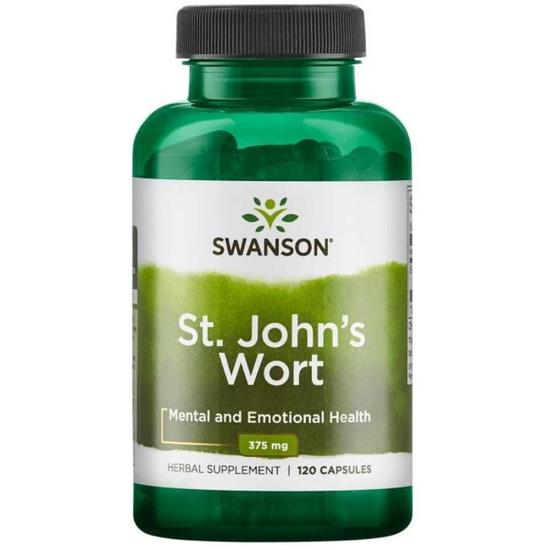 Swanson St. John's Wort 375mg Capsules 120 Capsules