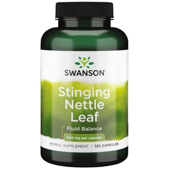 Swanson Stinging Nettle Leaf 400mg Capsules 120 Capsules