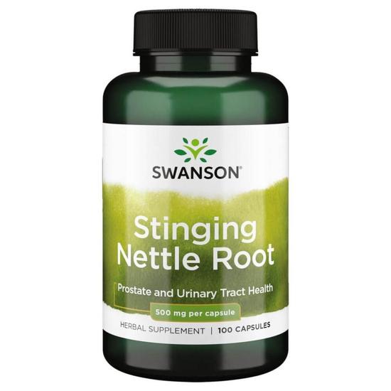 Swanson Stinging Nettle Root 500mg Capsules 100 Capsules