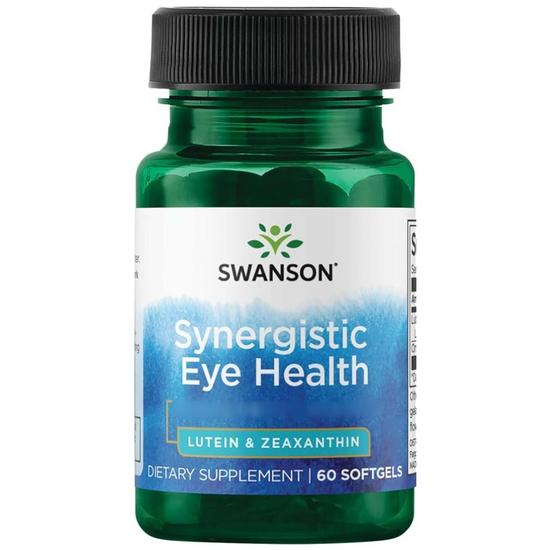 Swanson Synergistic Eye Health Lutein & Zeaxanthin Softgels 60 Softgels