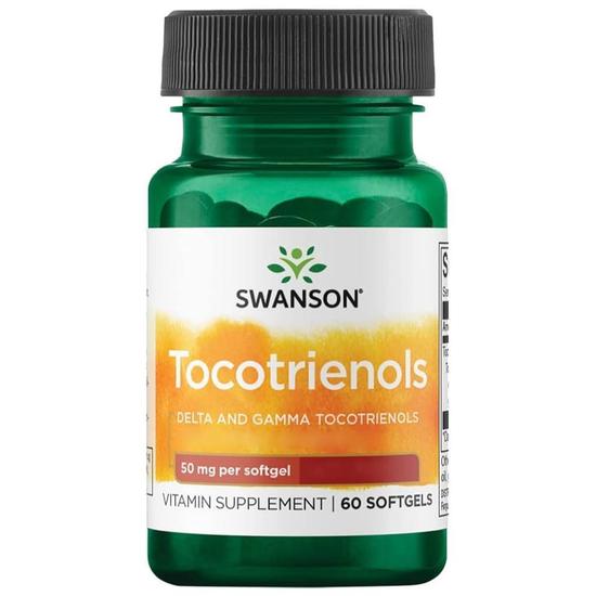 Swanson Tocotrienols 50mg Softgels 60 Softgels