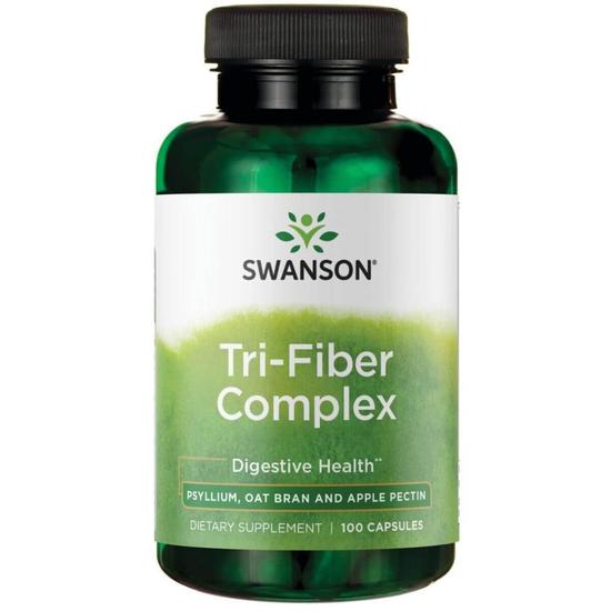 Swanson Tri-Fibre Complex Capsules 100 Capsules