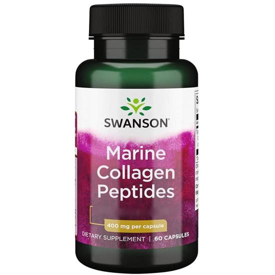 Swanson Type I Hydrolyzed Marine Collagen Capsules 60 Capsules