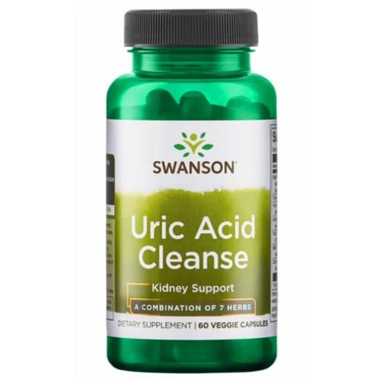 Swanson Uric Acid Cleanse Capsules 60 Capsules