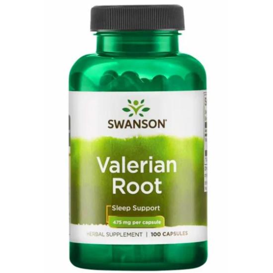 Swanson Valerian Root 475mg Capsules 100 Capsules