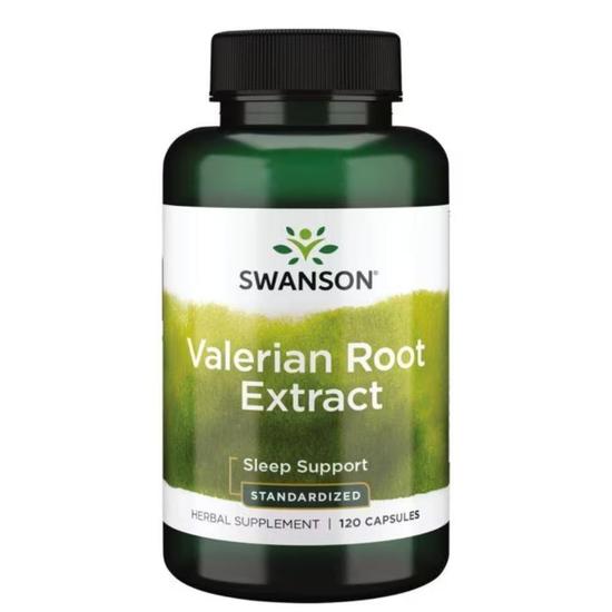 Swanson Valerian Root Extract Capsules 120 Capsules