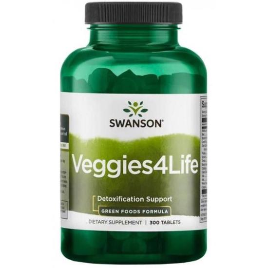 Swanson Veggies4life Tablets 300 Tablets