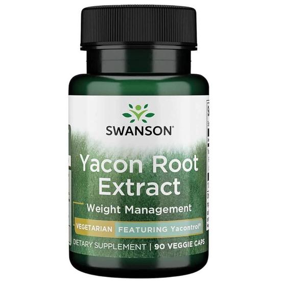 Swanson Yacon Root Extract 100mg Capsules 90 Capsules