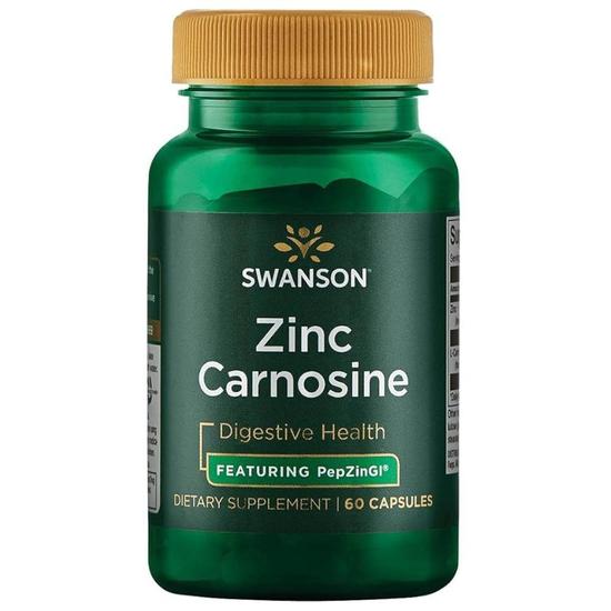 Swanson Zinc Carnosine Capsules 60 Capsules