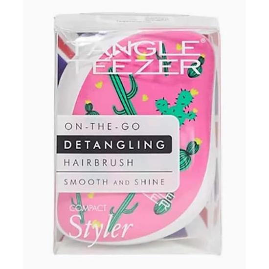 Tangle Teezer On The Go Detangling Hair Brush Compact Styler Cacti Cool