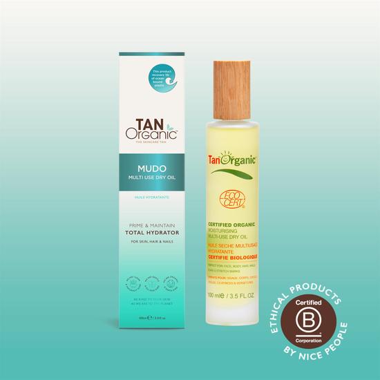 TanOrganic Moisturising Multi-Use Tan Dry Oil 100ml