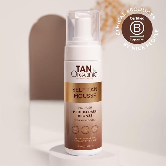 TanOrganic Self Tan Mousse Medium Dark Bronze