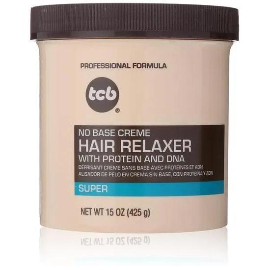 TCB Naturals TCB No Base Creme Hair Relaxer Super