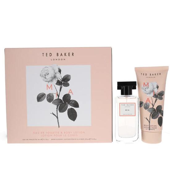 Ted Baker Mia Eau De Toilette Women's Perfume Gift Set With Body Lotion 100ml