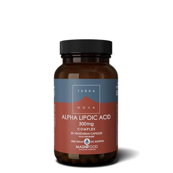 Terranova Alpha-Lipoic Acid 300mg Complex Vegicaps 50 Vegicaps