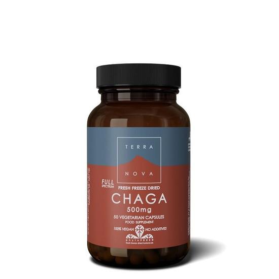 Terranova Chaga 500mg Vegicaps 50 Vegicaps