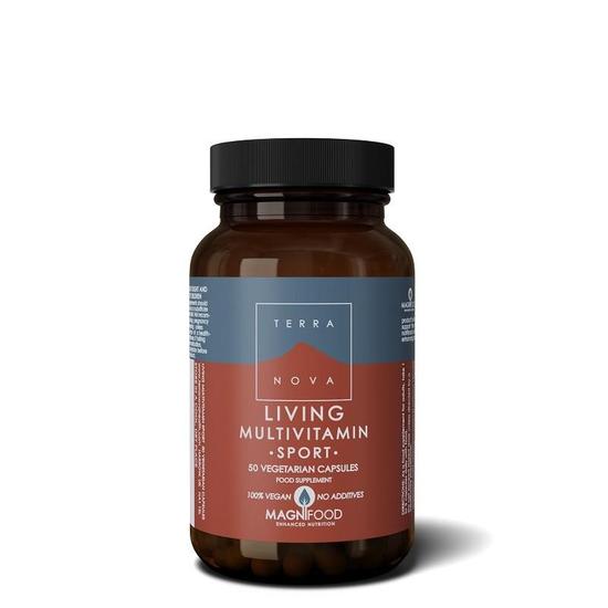 Terranova Living Multivitamin Sport Capsules 50 Capsules