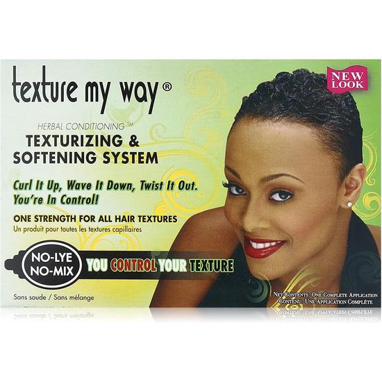 Texture My Way No-lye/no-mix Organic Conditioning Texturizing System 1app