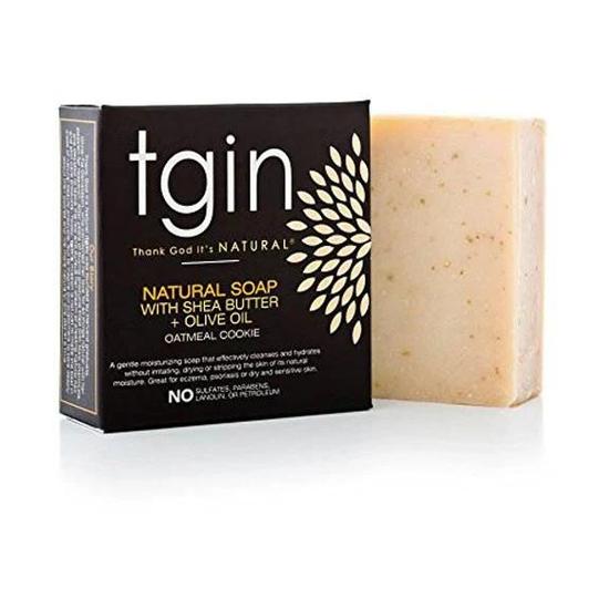 Tgin Natural Soap With Shea Butter Olive Oil & Oatmeal Cookie