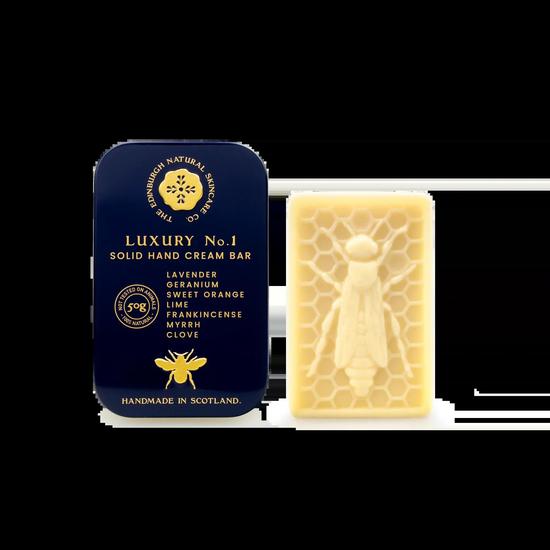 The Edinburgh Natural Skincare Co Luxury No.1 Solid Hand Cream Bar