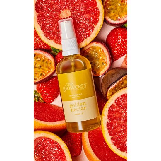 The Glowcery Golden Nectar Nourishing Body Oil