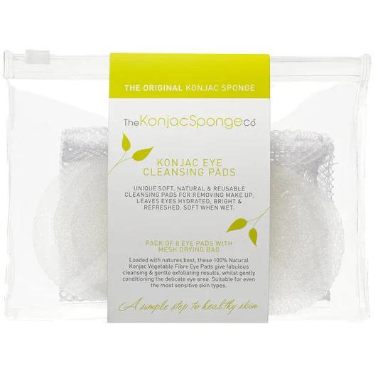 The Konjac Sponge Company Pure Konjac Eye Cleansing Pads