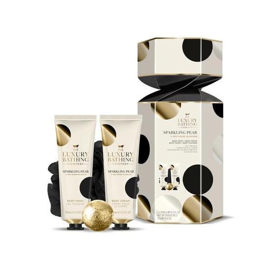 The Luxury Bathing Company Sparking Pear & Nectarine Blossom Dazzling Gift Set