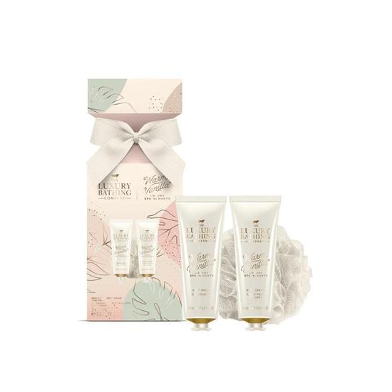 The Luxury Bathing Company Warm Vanilla Nourishing Favourites Gift Set