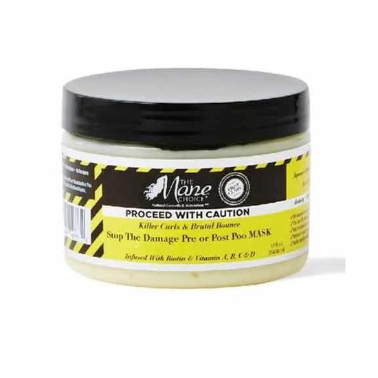 The Mane Choice Stop The Damage Pre Or Post Poo Mask 355ml