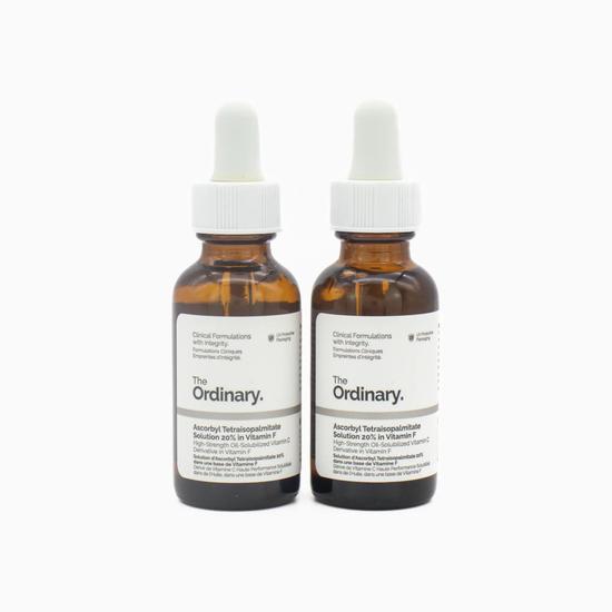 The Ordinary 2 x The Ordinary Ascorbyl Tetraisopalmitate 20% In Vitamin F 30ml (Missing Box)