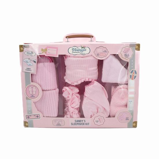 The Vintage Cosmetic Company Sandys Sleepover Kit Imperfect Box