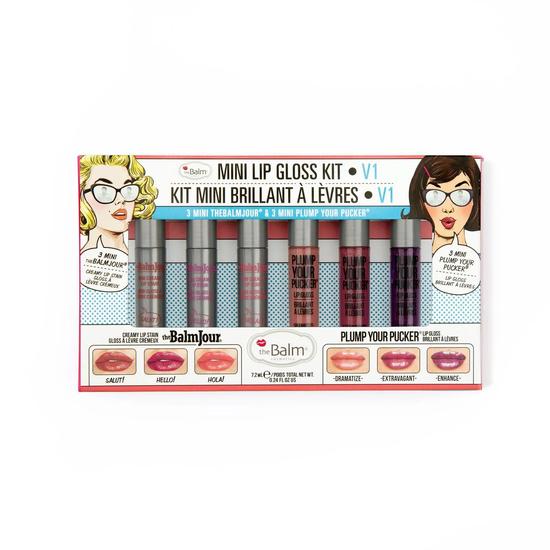 theBalm Mini Lip Gloss Kit Volume 1