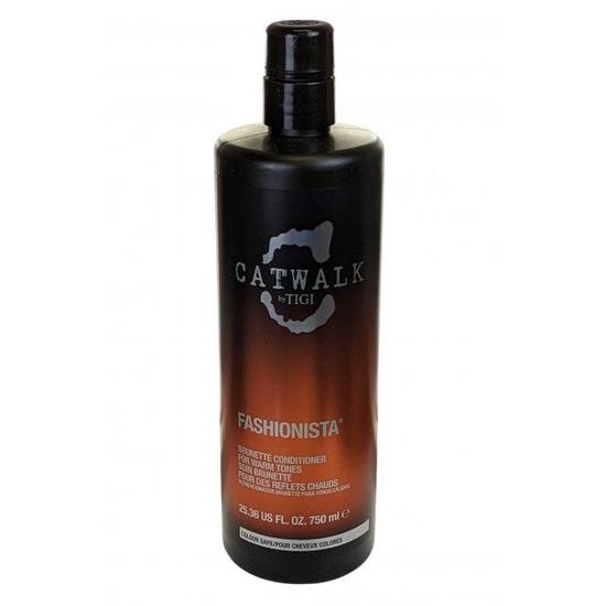 TIGI Catwalk Fashionista Hair Conditioner Colour Safe For Brunettes/Warm Tones 750ml